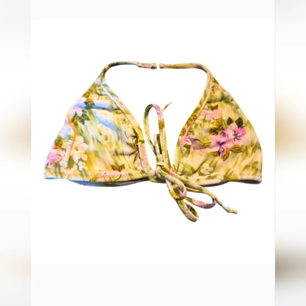 Vintage 2piece  Y2K Roxy By Quicksilver Triangle Bikini - Picture 11 of 11